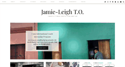 Desktop Screenshot of jamieleighto.com